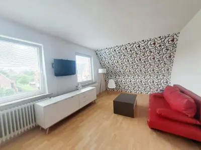 TV/Unterhaltungsangebot in der Unterkunft Lust auf Meer - Ferienwohnung für 4 Personen kleine Hunde willkommen Nähe Nordsee