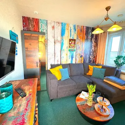 Hawaii - by Mila FerienARPartments - Büsum Zentrum eigener Parkplatz