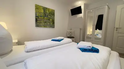 Ein Bett oder Betten in einem Zimmer der Unterkunft Wattn Traum 1