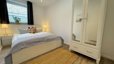 Ein Bett oder Betten in einem Zimmer der Unterkunft Wattn Traum 1