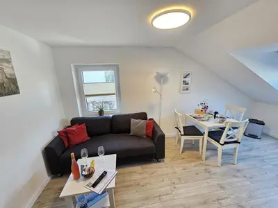 Ein Sitzbereich in der Unterkunft Inge 2