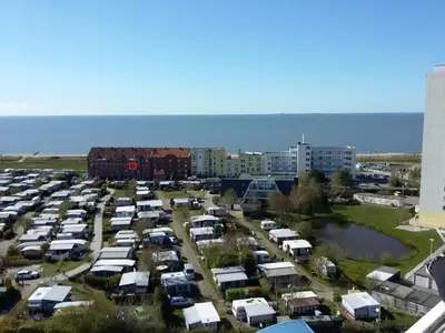 Ein allgemeiner Meerblick oder ein Meerblick von der Ferienwohnung aus
