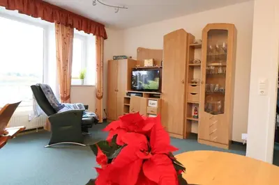 TV/Unterhaltungsangebot in der Unterkunft Nordseebrandung D2.6