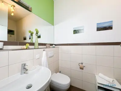 Ein Badezimmer in der Unterkunft Residenz Hohe Lith Wohnung 34 Haus 3