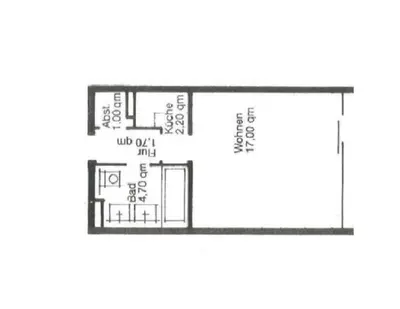Grundriss der Unterkunft Jan am Strand 315