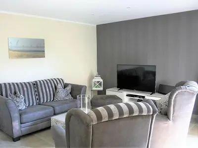 TV/Unterhaltungsangebot in der Unterkunft Ferienhaus Küstenhaus Wremen