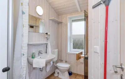 Ein Badezimmer in der Unterkunft Friedrichskoog-Strandpark 22