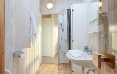 Ein Badezimmer in der Unterkunft Friedrichskoog-Strandpark 9