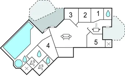 Grundriss der Unterkunft Friedrichskoog-Strandpark 10