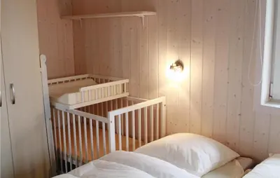 Ein Bett oder Betten in einem Zimmer der Unterkunft Friedrichskoog-Deichblick 3