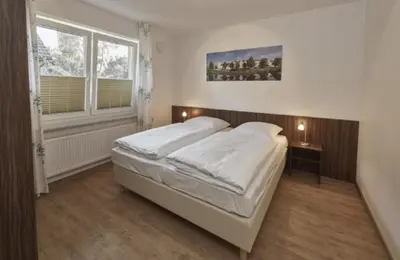 Ein Bett oder Betten in einem Zimmer der Unterkunft Op de Geest 08