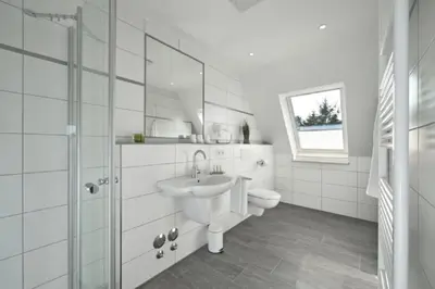 Ein Badezimmer in der Unterkunft Op de Geest 13