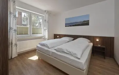 Ein Bett oder Betten in einem Zimmer der Unterkunft Op de Geest 02