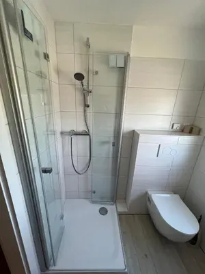 Ein Badezimmer in der Unterkunft Ferienhaus Hoppas