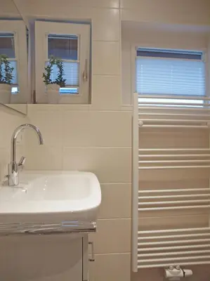 Ein Badezimmer in der Unterkunft Haus Pelle