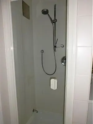 Ein Badezimmer in der Unterkunft Nordstern