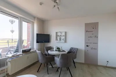 TV/Unterhaltungsangebot in der Unterkunft Haus Knechtsand, Whg 451