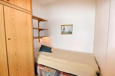 Ein Bett oder Betten in einem Zimmer der Unterkunft 