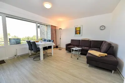 Ein Sitzbereich in der Unterkunft Haus 