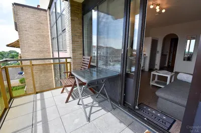 Ein Balkon oder eine Terrasse in der Unterkunft Haus 