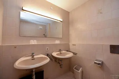 Ein Badezimmer in der Unterkunft Haus 