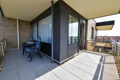 Ein Balkon oder eine Terrasse in der Unterkunft Haus 