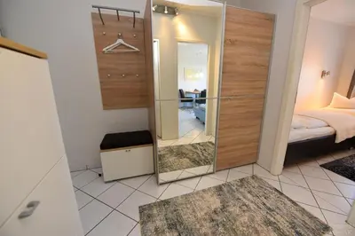 Ein Bett oder Betten in einem Zimmer der Unterkunft 