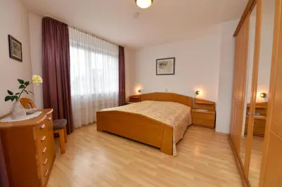 Ein Bett oder Betten in einem Zimmer der Unterkunft 