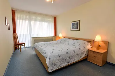 Ein Bett oder Betten in einem Zimmer der Unterkunft Haus 