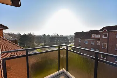 Ein Balkon oder eine Terrasse in der Unterkunft 