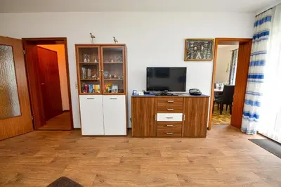 TV/Unterhaltungsangebot in der Unterkunft Haus 