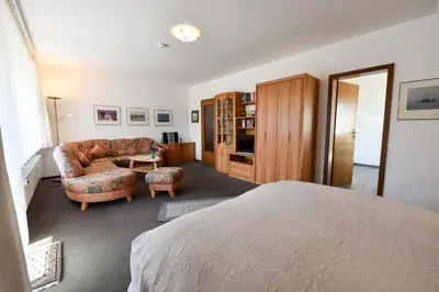 Ein Bett oder Betten in einem Zimmer der Unterkunft Haus 