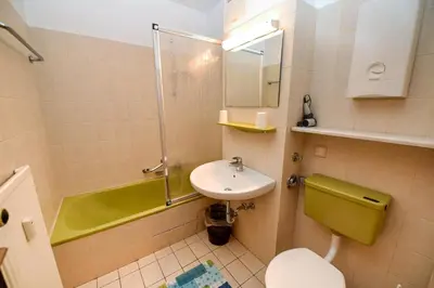 Ein Badezimmer in der Unterkunft Haus 