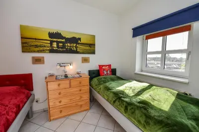 Ein Bett oder Betten in einem Zimmer der Unterkunft 