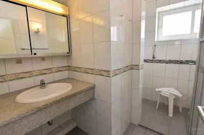 Ein Badezimmer in der Unterkunft Haus 