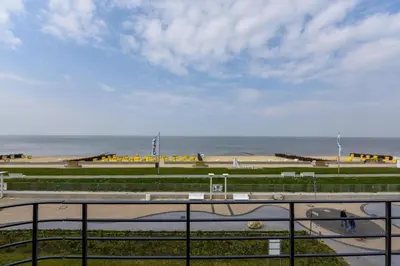 Ein allgemeiner Meerblick oder ein Meerblick von der Ferienwohnung aus