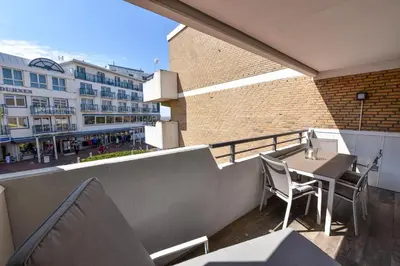 Ein Balkon oder eine Terrasse in der Unterkunft Haus 
