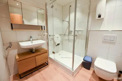 Ein Badezimmer in der Unterkunft Haus 