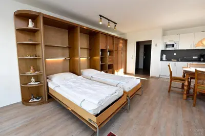 Küche/Küchenzeile in der Unterkunft Haus 
