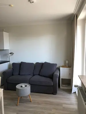 Ein Sitzbereich in der Unterkunft Haus Elisabeth Fewo 5B