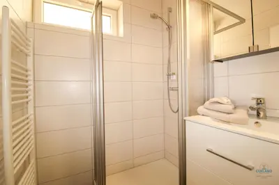 Ein Badezimmer in der Unterkunft Haus Nautic Döse Wohnung 123