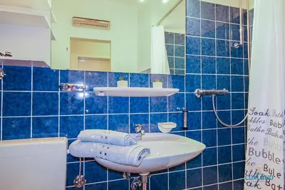 Ein Badezimmer in der Unterkunft Haus Atlantic Döse Wohnung 107