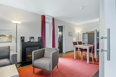Küche/Küchenzeile in der Unterkunft Resort Deichgraf Resort Deichgraf 31-05