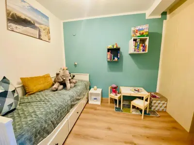 Ein Sitzbereich in der Unterkunft Strandnixe Cuxhaven