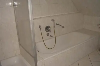 Ein Badezimmer in der Unterkunft Am grooten Steen 20, Ferienwohnung 2