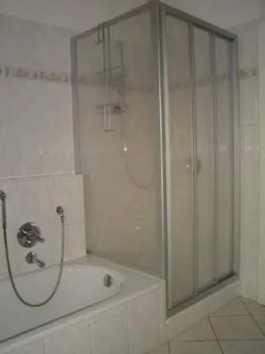 Ein Badezimmer in der Unterkunft Am grooten Steen 20, Ferienwohnung 1