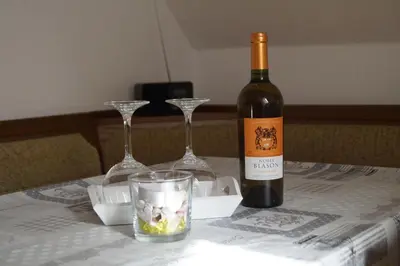 Getränke in der Unterkunft Haus Katharina Ferienwohnung 1