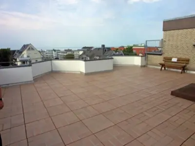 Ein Balkon oder eine Terrasse in der Unterkunft Haus Elisabeth, Whg 14