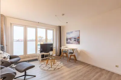 TV/Unterhaltungsangebot in der Unterkunft Haus Knechtsand, Whg 447