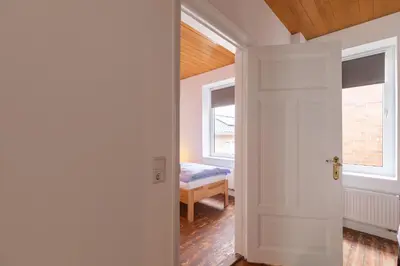 Ein Bett oder Betten in einem Zimmer der Unterkunft Haus Relax, Whg 3